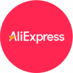 Aliexpress logo.
