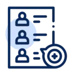 Contact management icon