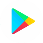 Google play store logo.