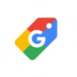 Google shopping logo.