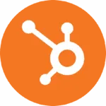 Hubsport orange circle logo icon.