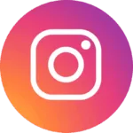 Instagram circle logo icon.