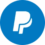 Paypal logo icon.