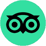 Tripadvisor logo.