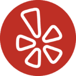 Yelp logo.