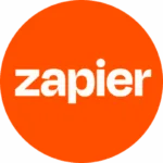 Zapier orange circle logo icon.